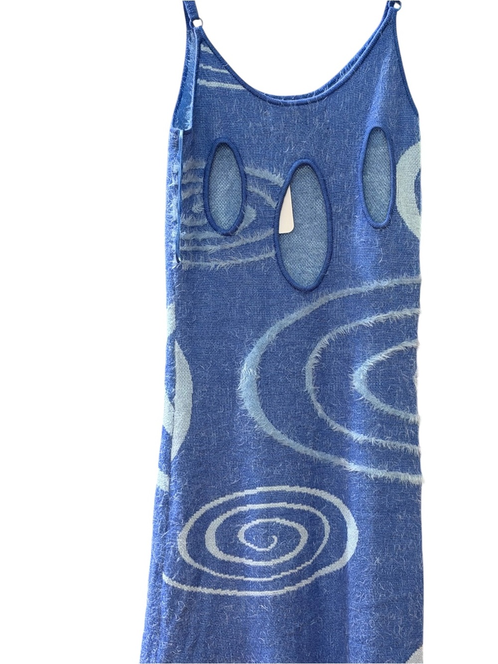 House of Sunny Blue Spiral Maxi Dress - Picture 3 of 5